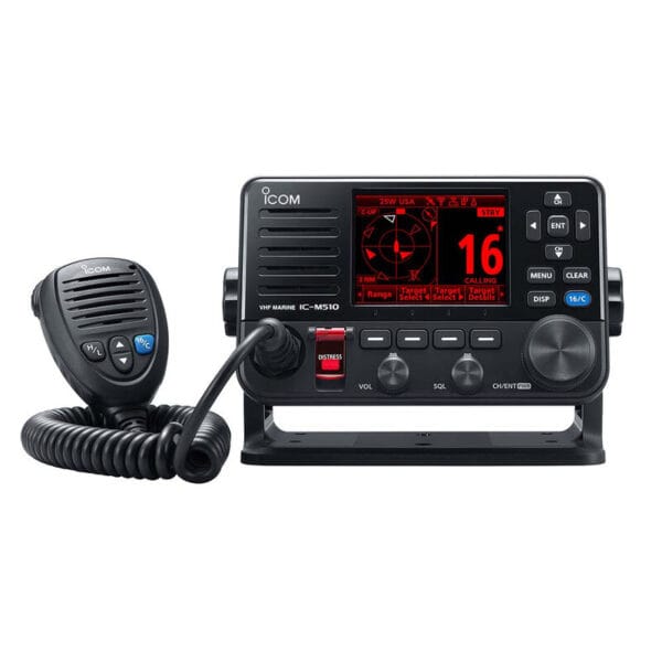 Icom M510 PLUS VHF Marine Radio w/ AIS - Black